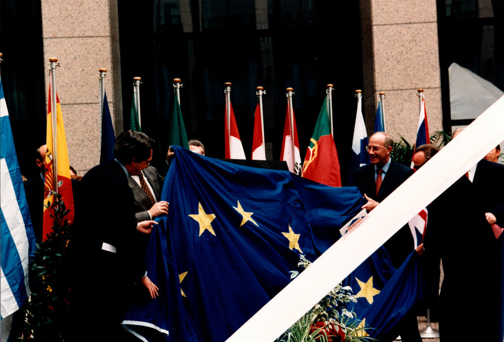 Inauguration of the Justus Lipsius Building (Brussels, 29 May 1995)