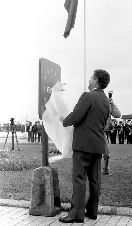 The European Commissioner António Cardoso e Cunha (4 March 1988)