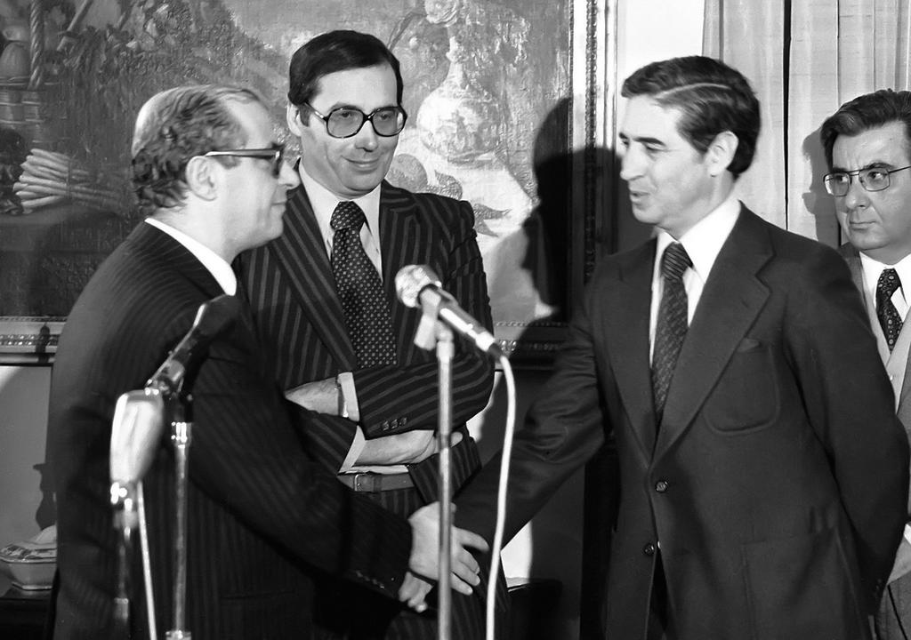 Pedro Pires de Miranda, président de la commission portugaise pour l'intégration européenne (Lisbonne, 29 mars 1979)