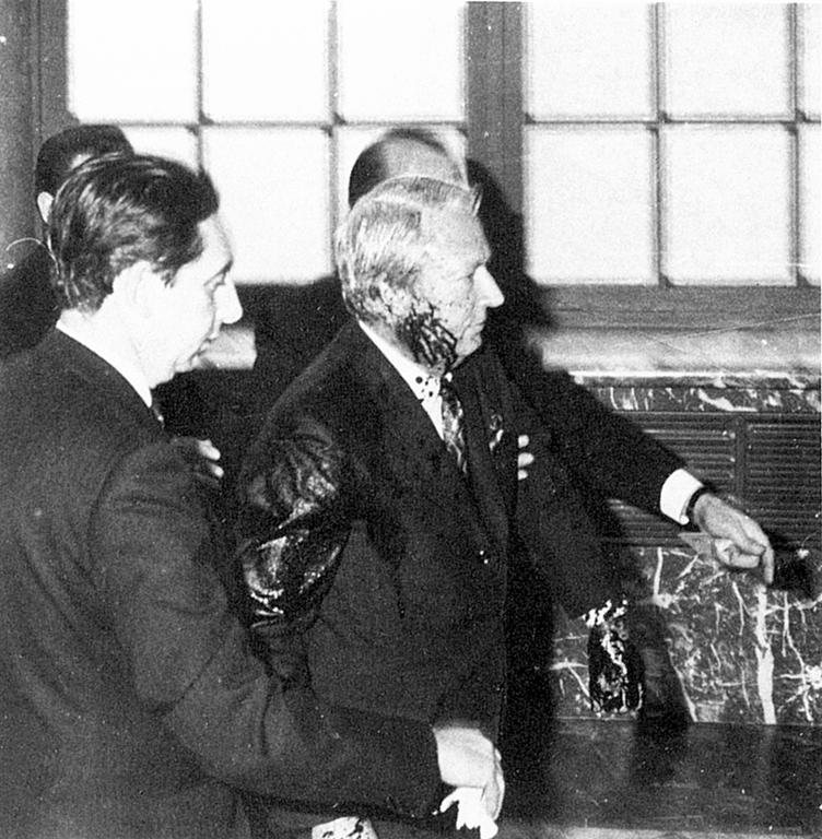 Edward Heath victime de son engagement européen (Bruxelles, 22 janvier 1972)