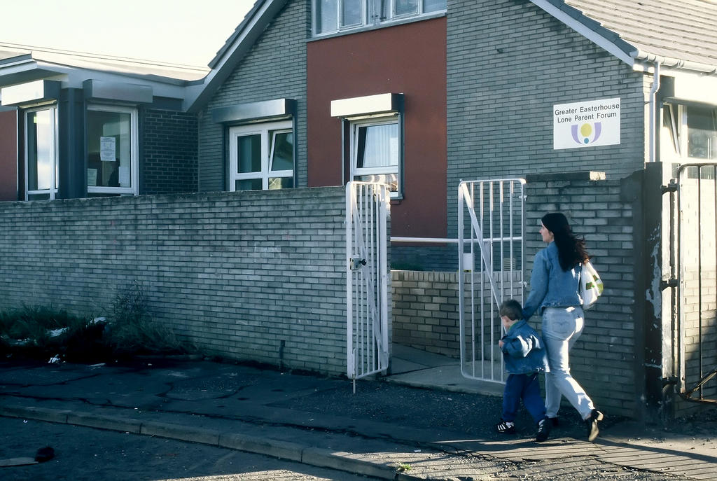 Example of aid granted by the European Social Fund (Glasgow, 1997)