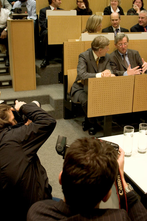 Jean-Claude Juncker at the University of Luxembourg