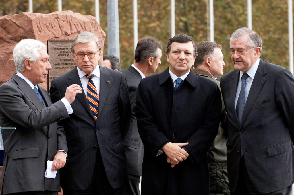 50ème anniversaire du drapeau européen (Strasbourg, 16 novembre 2005)