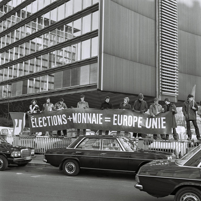 Manifestation pour une Europe unie (6 décembre 1977)