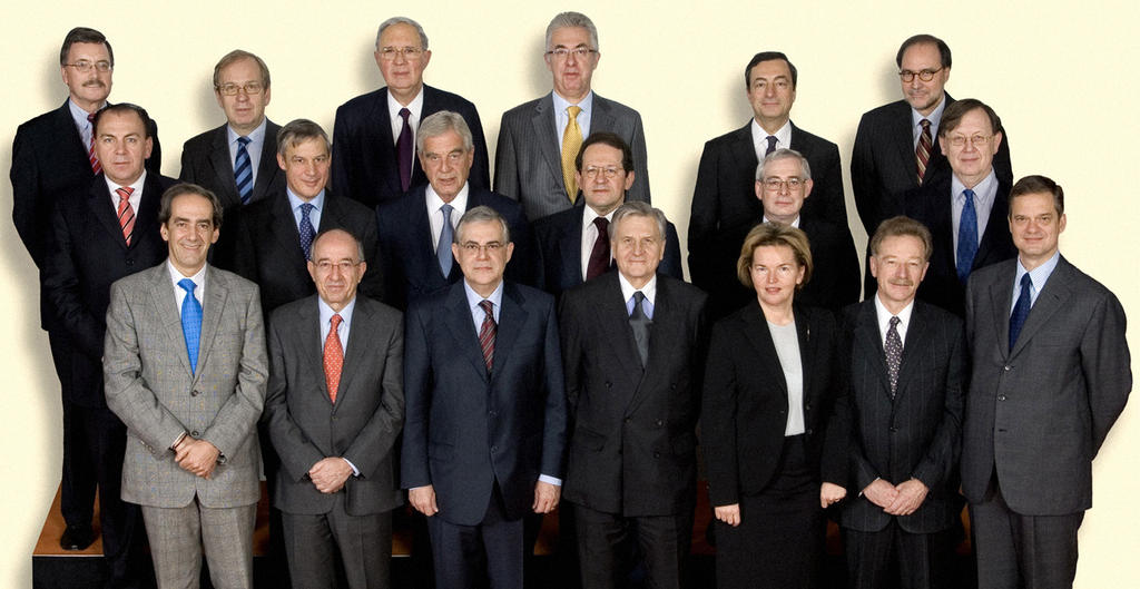 The members of the Governing Council of the European Central Bank (2007)