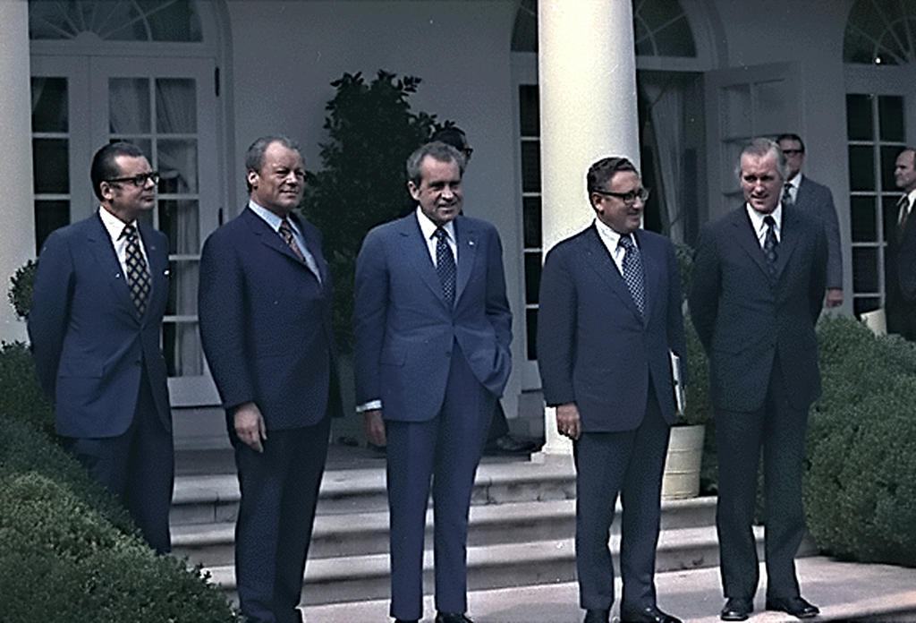 Rencontre entre Willy Brandt et Richard Nixon (Washington, 29 septembre 1973)