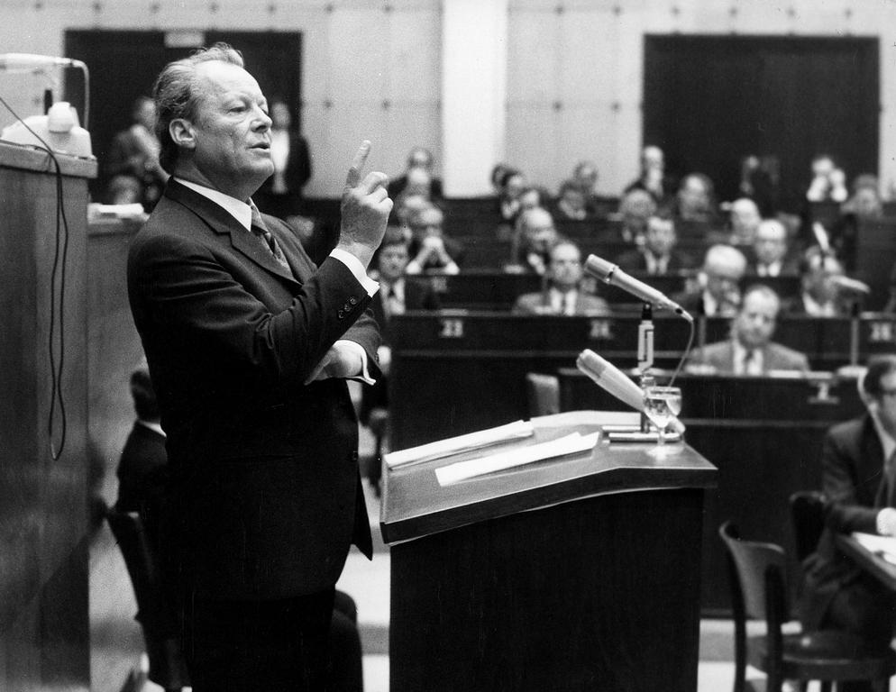 Discours de Willy Brandt devant le Parlement européen (Strasbourg, 13 novembre 1973)