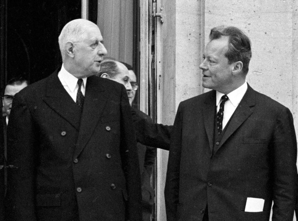 Willy Brandt and Charles de Gaulle (Paris, 13 January 1967) - CVCE Website