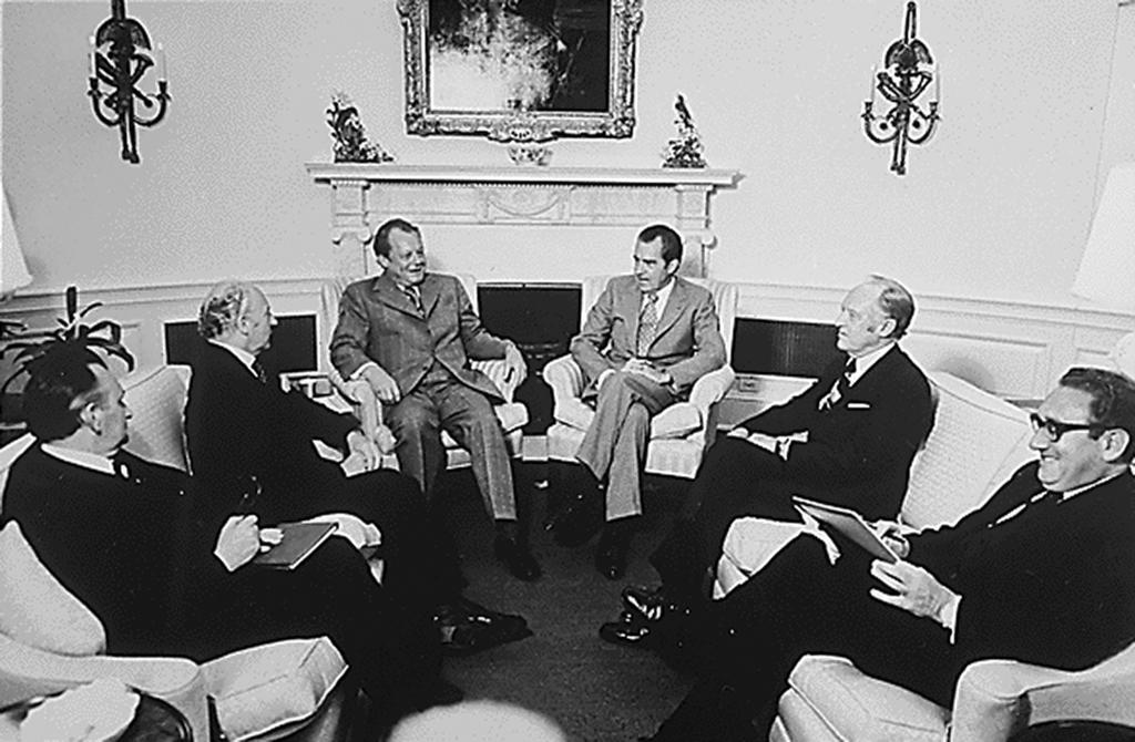 Treffen zwischen Willy Brandt und Richard Nixon (Washington, 2. Mai 1973)