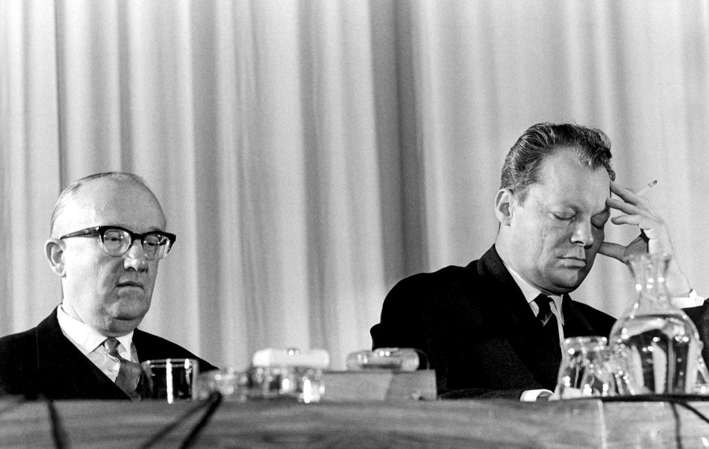 Willy Brandt and Walter Hallstein (1963)