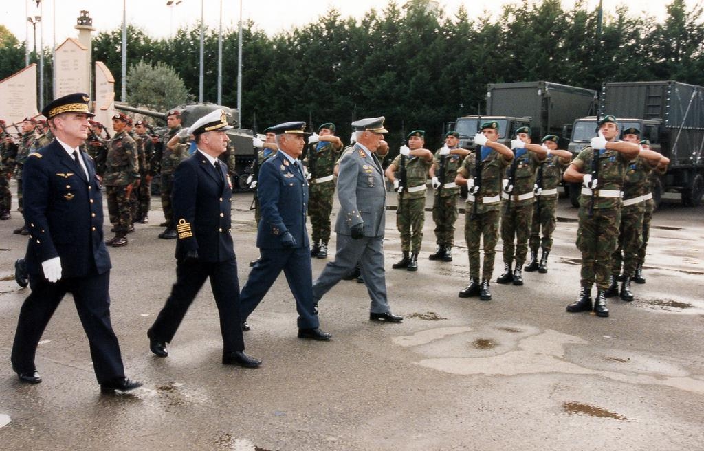État-major de l'Eurofor déclaré opérationnel (Florence, 28 novembre 1997)
