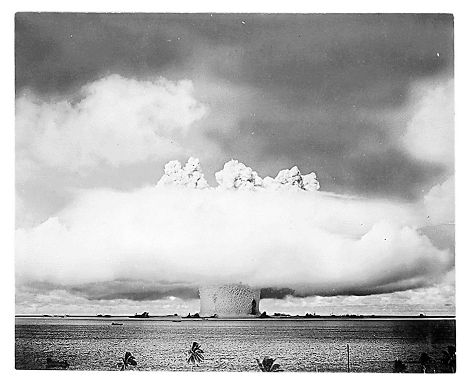 Zündung einer amerikanischen Atombombe (25. Juli 1946)