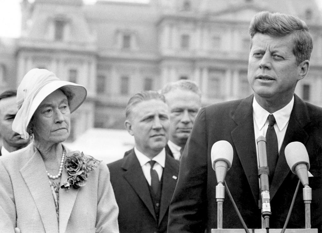 Official visit of Grand Duchess Charlotte and Pierre Werner to the United States (Washington, 30 April 1963)