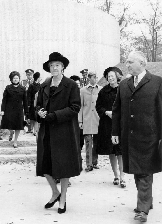 Inauguration of the National Monument of Luxembourg Solidarity (Luxembourg, 10 October 1971)