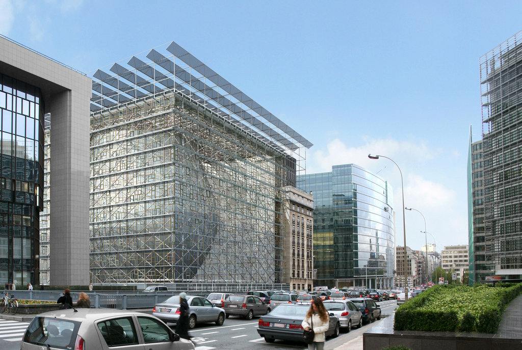 Projet de bâtiment du Conseil européen (Bruxelles)