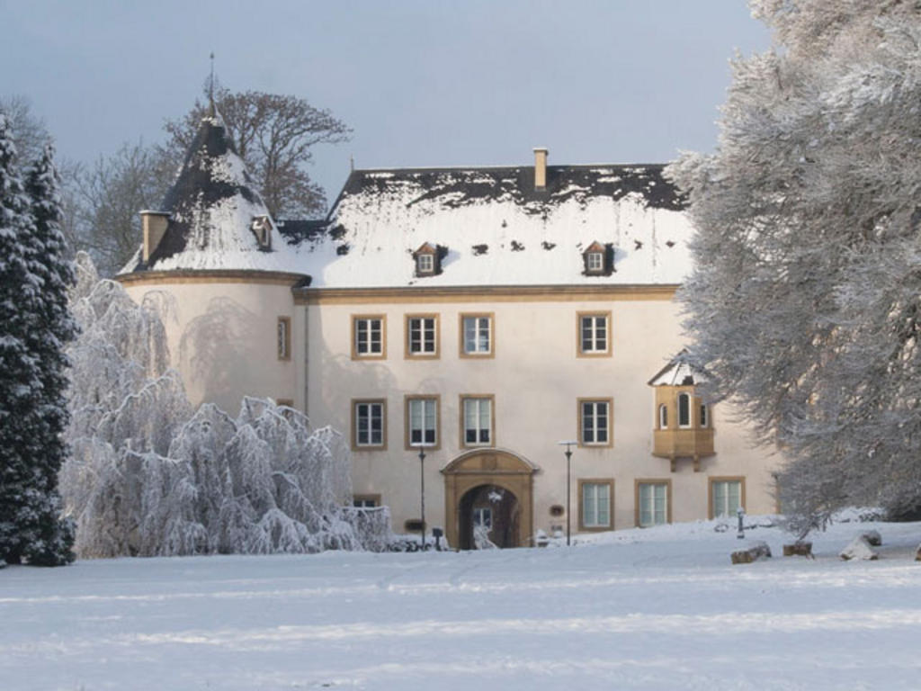 Photo du Château de Sanem sous la neige