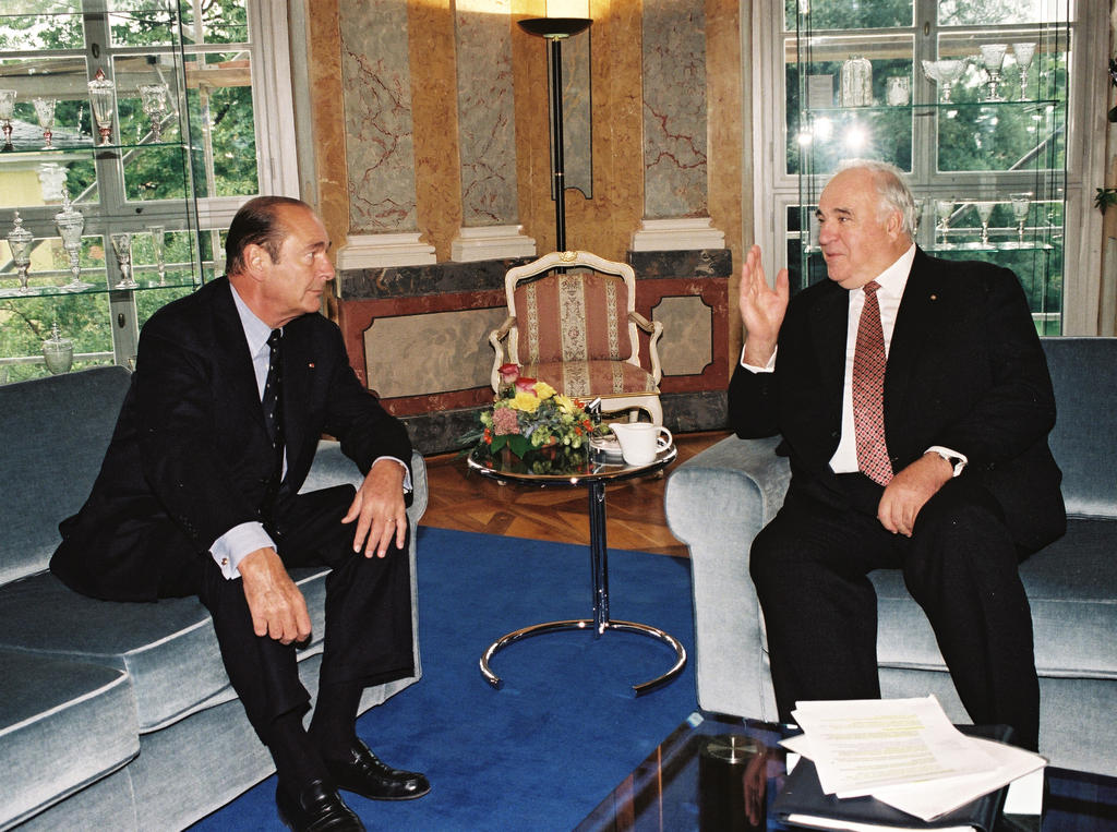 Seventieth Franco-German summit: Discussions between Jacques Chirac and Helmut Kohl (Weimar, 19 September 1997)