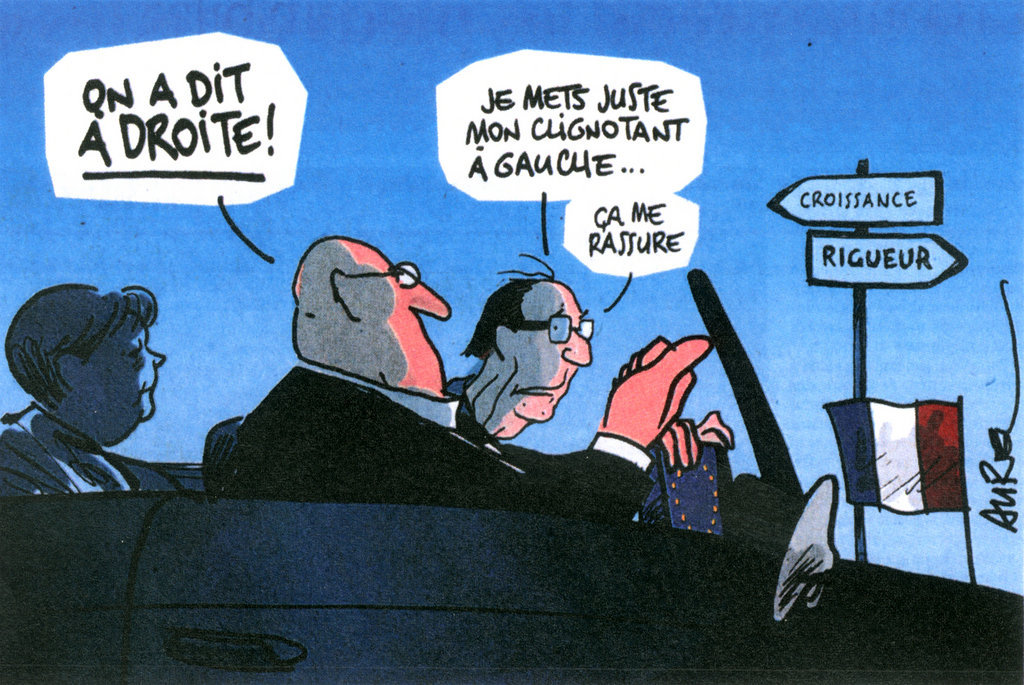 Karikatur von Aurel über die Maßnahmen zur Bekämpfung der Eurokrise (18. Juli 2012)