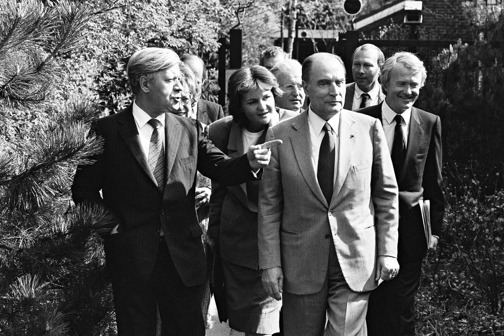 Private Gespräche zwischen Helmut Schmidt und François Mitterrand (Hamburg, 14. Mai 1982)