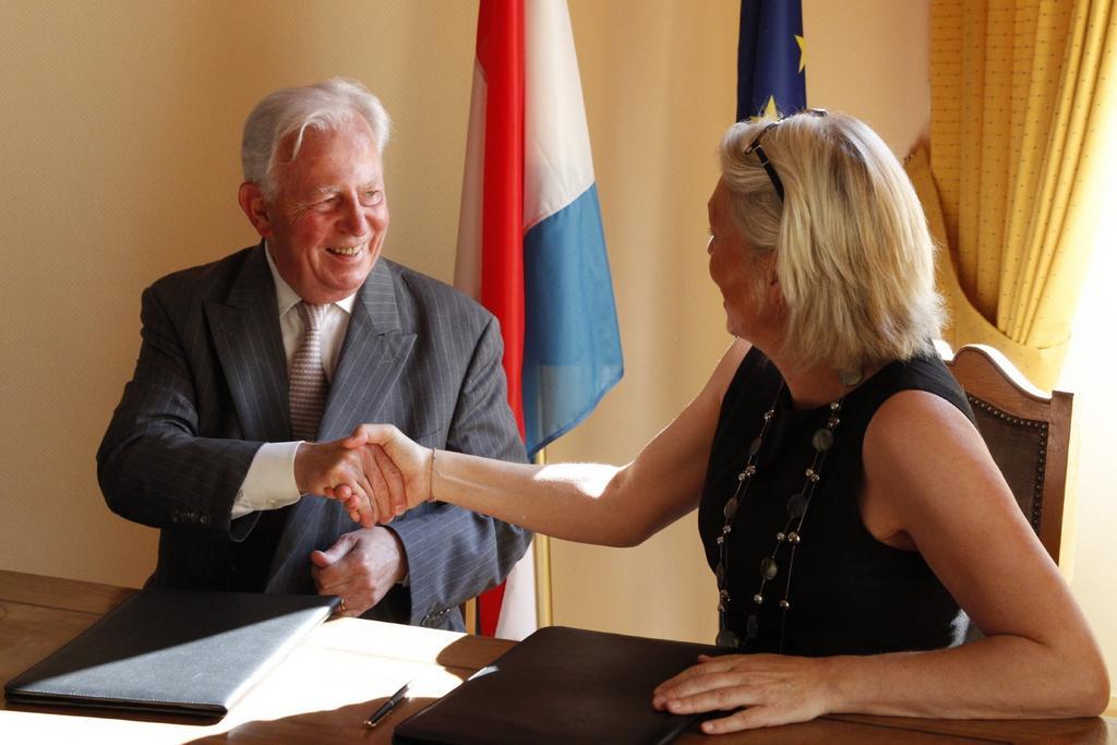 Signature de la convention-cadre de partenariat avec la Fondation du Mérite Européen