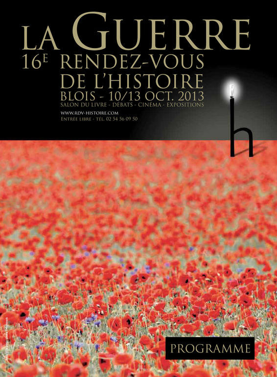 Affiche de la 16e édition des Rendez-vous de l'histoire
