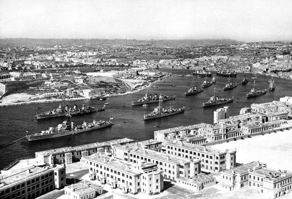 Exercice naval de l'OTAN en Méditerranée (Malte,16-21 avril 1961)