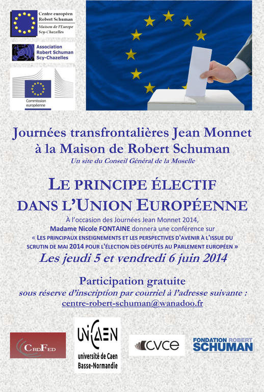 Programme des Journées transfrontalières Jean Monnet 2014