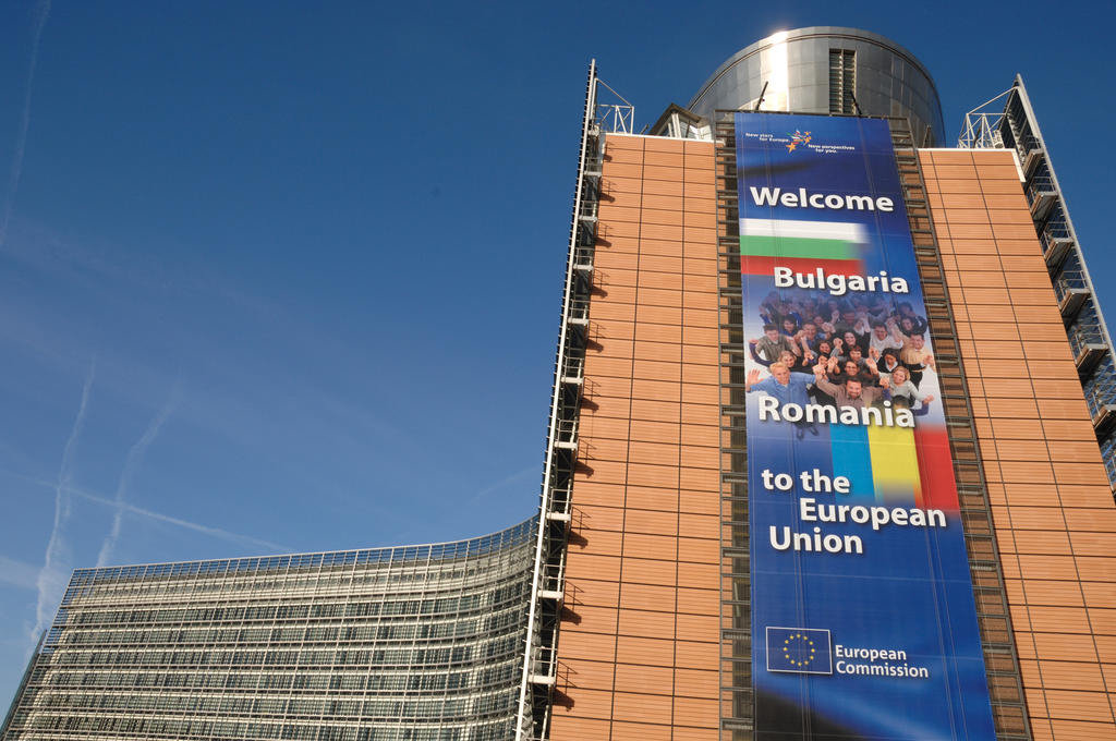 Festivités pour l'adhésion de la Bulgarie et de la Roumanie à l'Union européenne (Bruxelles, 15 décembre 2006)