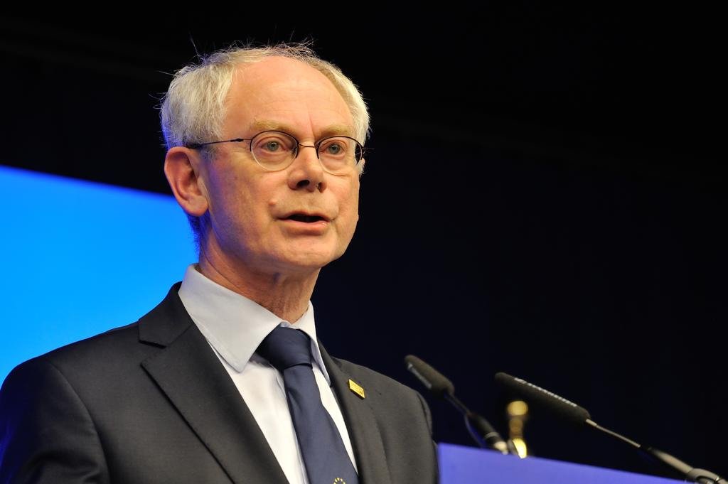 Herman Van Rompuy devient président du sommet de la zone euro (2 mars 2012)