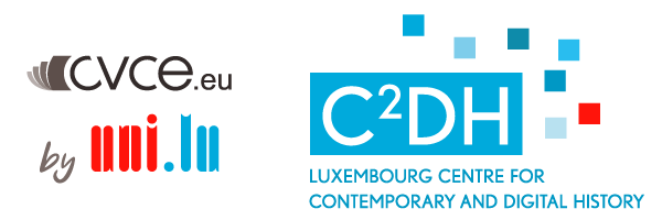 Bannière et logo du site CVCE.eu.
